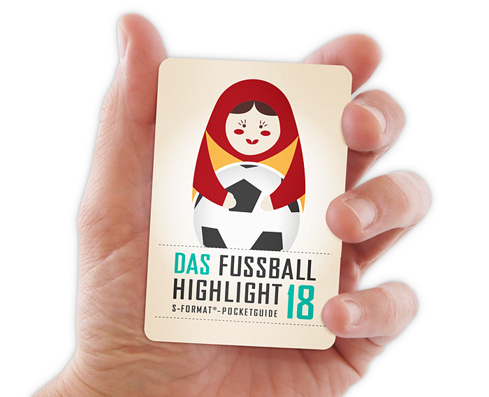 s-format® Pocketguide Vorderseite - liegt perfekt in der Hand