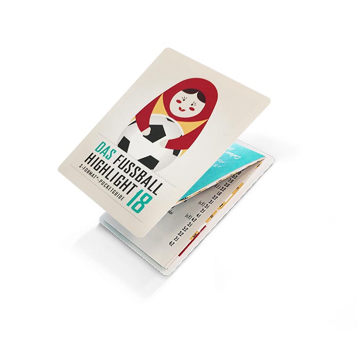 Fussball WM Pocketplaner Seebacher 