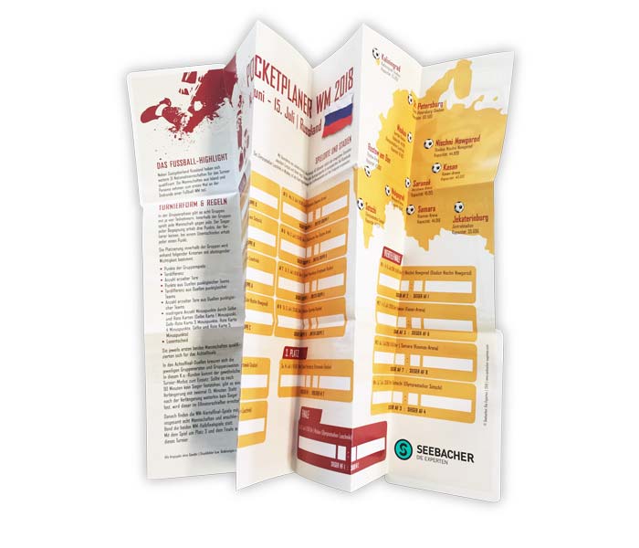 s-format® Pocketguide für das Fußball Highlight 2018