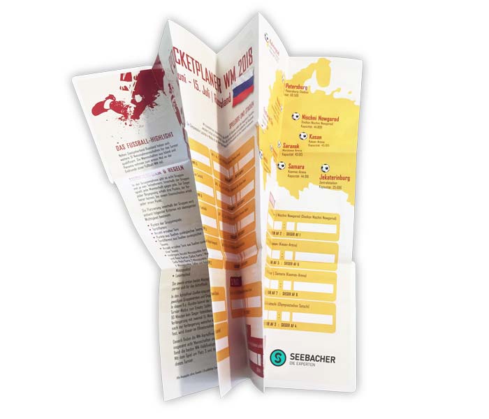 gefalteter s-format® Pocketguide